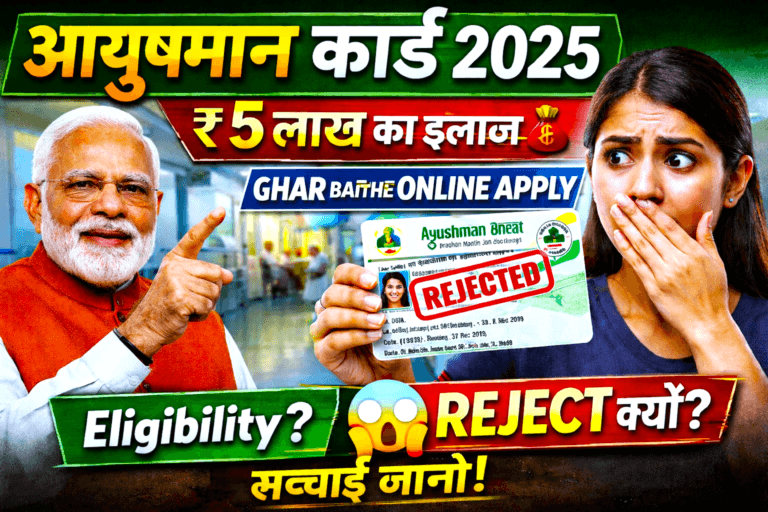 Ayushman Card Kaise Banaye 2025 Online Process.