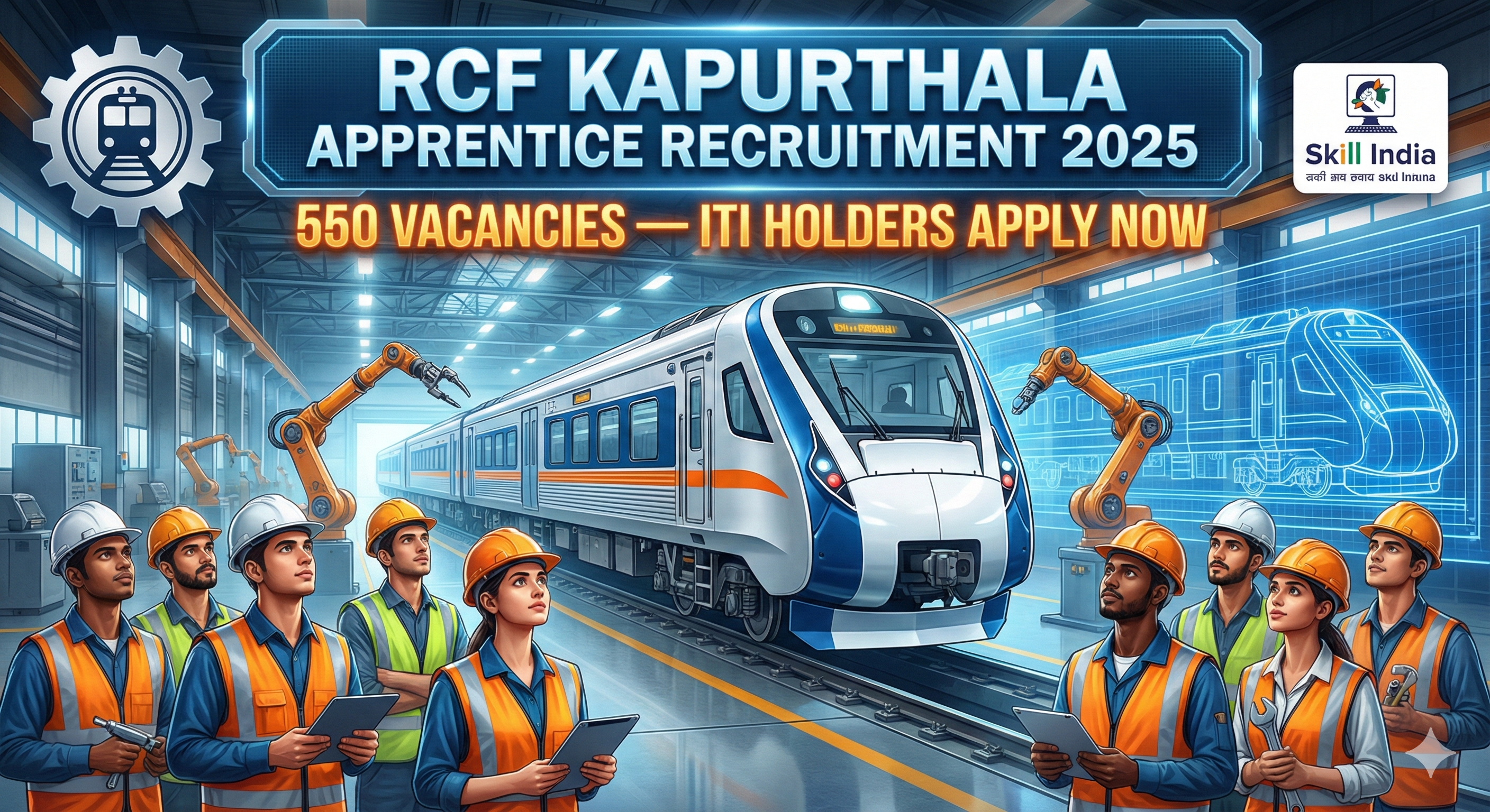 RCF Apprentice Recruitment 2025 Apply Online for Apprentice Posts.