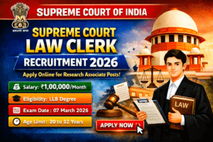 Supreme Court Law Clerk Recruitment 2026