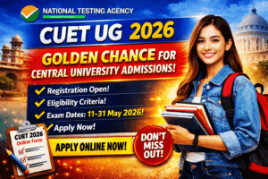 NTA CUET UG 2026 Category-wise Application