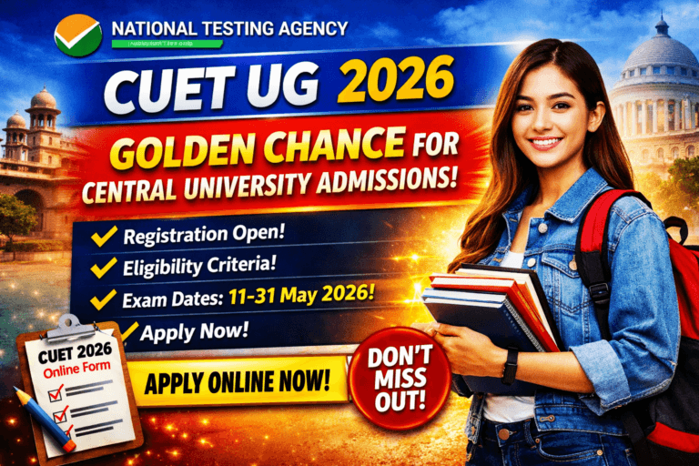 NTA CUET UG 2026 Category-wise Application