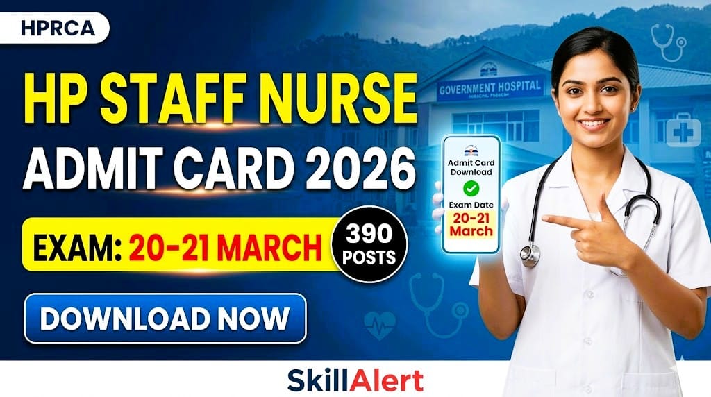 HP Assistant Staff Nurse Admit Card 2026 Out