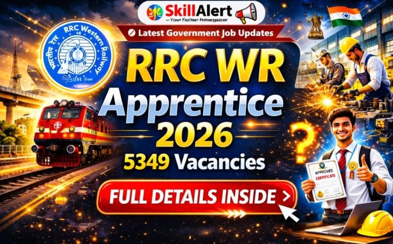 RRC WR Apprentice Recruitment 2026 Notification Out | 5349 Railway Jobs