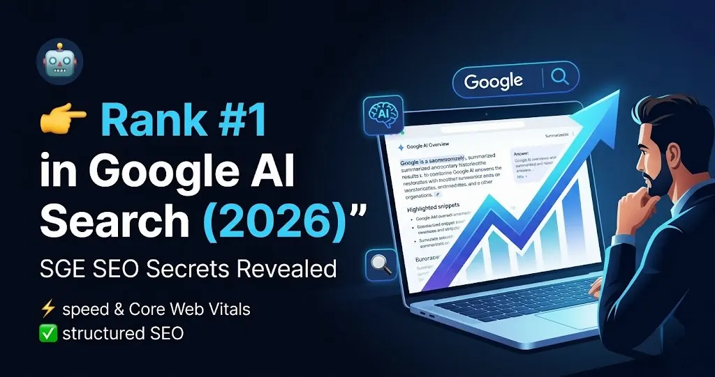 Ultimate Google SGE SEO 2026 Strategy Guide